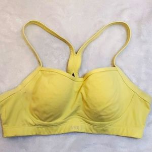 Victoria Secrets  VSX Sports Yellow Bra Sz: 34C